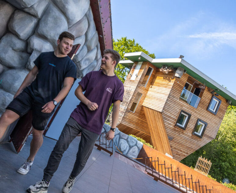 Huis op de kop bij Mind Mystery