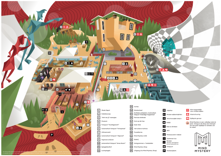 Plattegrond Mind Mystery 2025