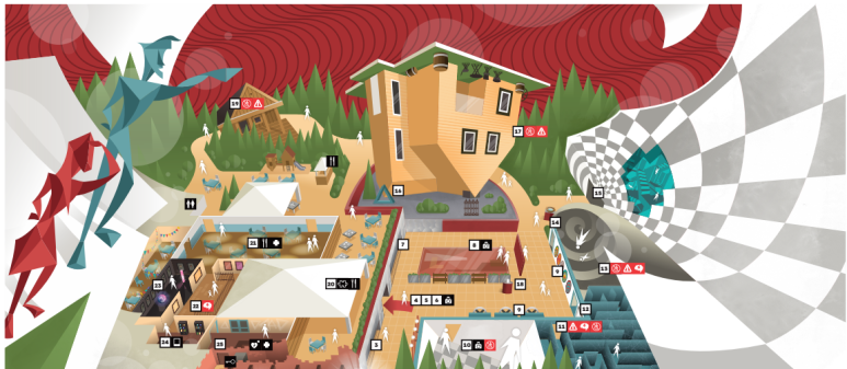 Plattegrond Mind Mystery 2025