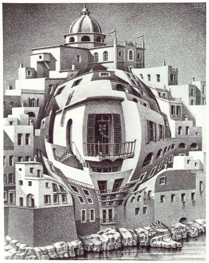 Escher; balkon | Mind Mystery
