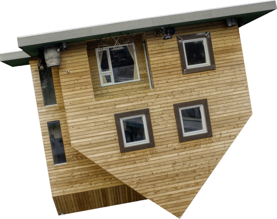 Huis op de Kop van Mind Mystery.