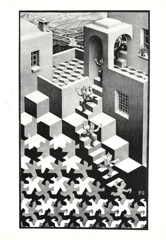 Escher; kringloop | Mind Mystery