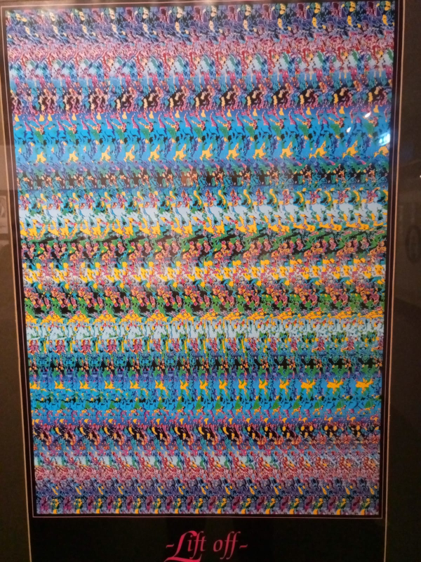 Random dot stereogram Lift off | Mind Mystery