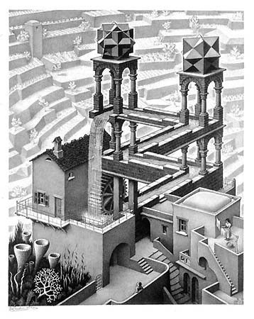 Escher; waterval | Mind Mystery